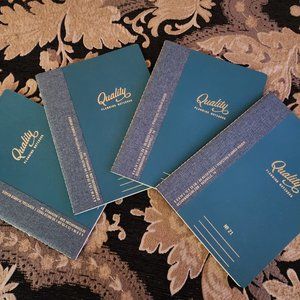 Quality Planning Notebook - 4 in Total - Beautiful
